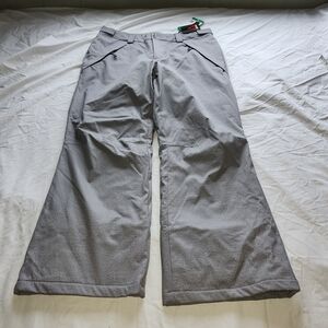 GERRY WOMEN'S 4-WAY STRETCH, WATER-RESISTANT, FLEECE LINED, SNOWBOARD PANTS XL